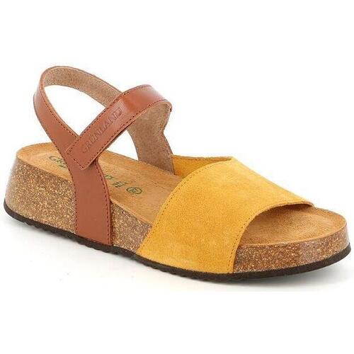 Sapatos Mulher Sandálias Grunland DSG-SB2041 Amarelo