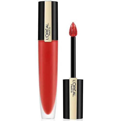 beleza Mulher Batom L'oréal Signature Matte Liquid Lipstick - 113 I Don't Vermelho