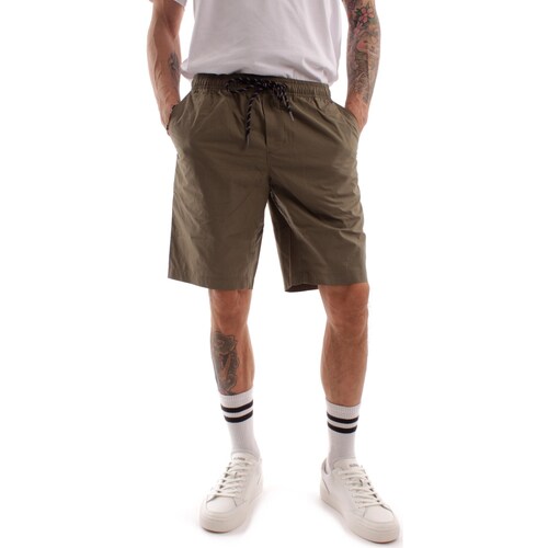 Textil Homem Shorts / Bermudas Tommy Hilfiger MW0MW31245 Verde