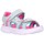 Sapatos Rapariga Sandálias Skechers 302984 SLPK Niña Rosa Rosa