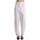 Textil Mulher Calça com bolsos Semicouture S3SQ06 Branco