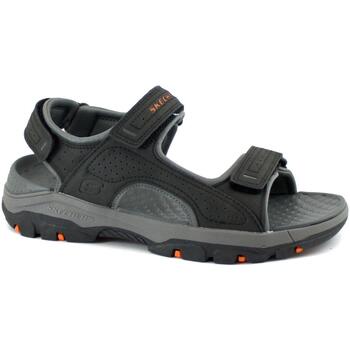 Sapatos Homem Sandálias Skechers SKE-CCC-204105-BLK Preto