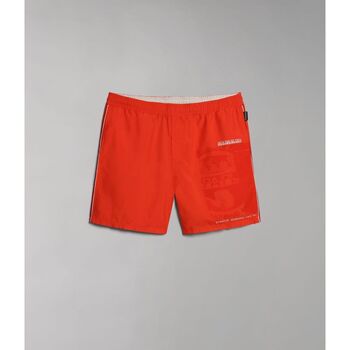 Textil Homem Fatos e shorts de banho Napapijri V-GALAPAGOS NP0A4GZB-R051 RED CGERRY Vermelho