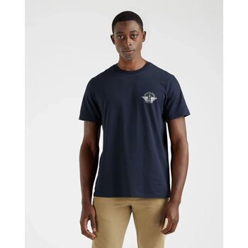 Textil Homem T-shirts Sportswear e Pólos Dockers A1103 0062 GRAPHIC TEE-PEMBROKE Azul