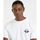 Textil Homem T-shirts Laredo e Pólos Dockers A1103 0069 GRAPHIC TEE-LUCENT WHITE Branco