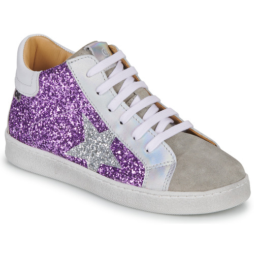 Sapatos Rapariga Sapatilhas de cano-alto The Dust Companympagnie NEW 53 Violeta