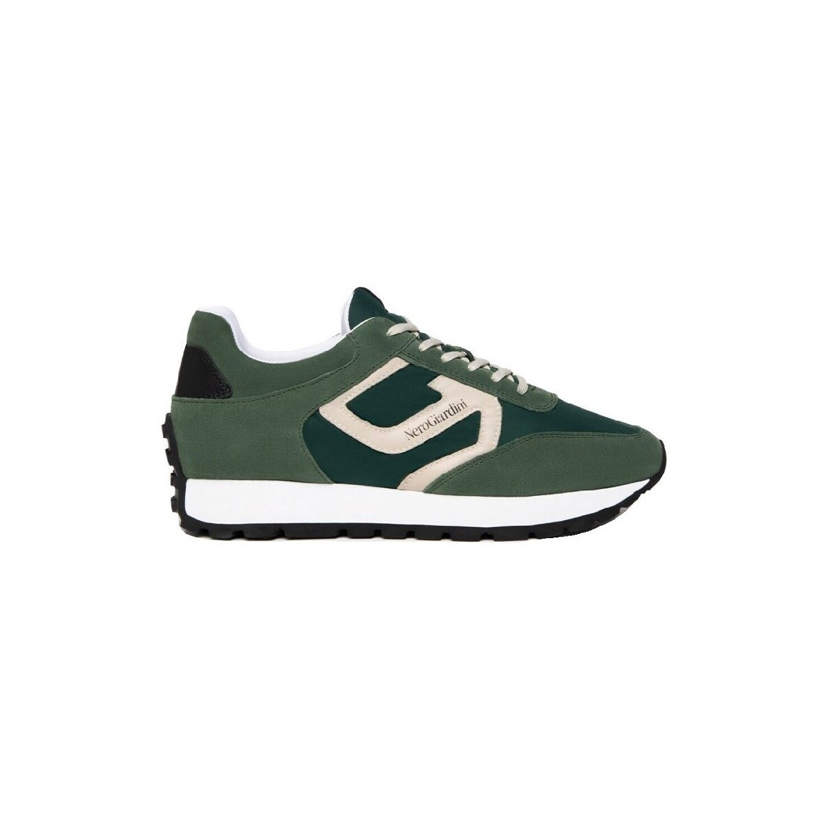 Sapatos Homem Sapatilhas NeroGiardini UOMO CHIUSO E302831U VERDE Verde