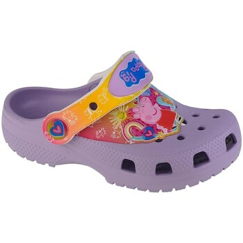 Sapatos Criança Un Matin dEté Crocs Classic Fun I AM Peppa Pig T Clog Violeta