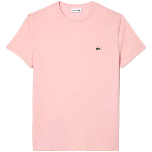 Textil Homem T-shirts e Pólos Lacoste  Rosa