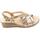 Sapatos Mulher Sandálias 24 Hrs  Ouro