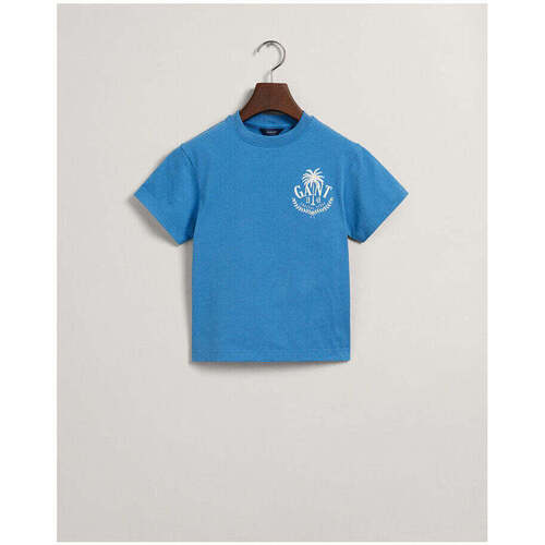 Textil Rapaz Le Coq Sportif Gant Kids 805176-471-3-17 Azul