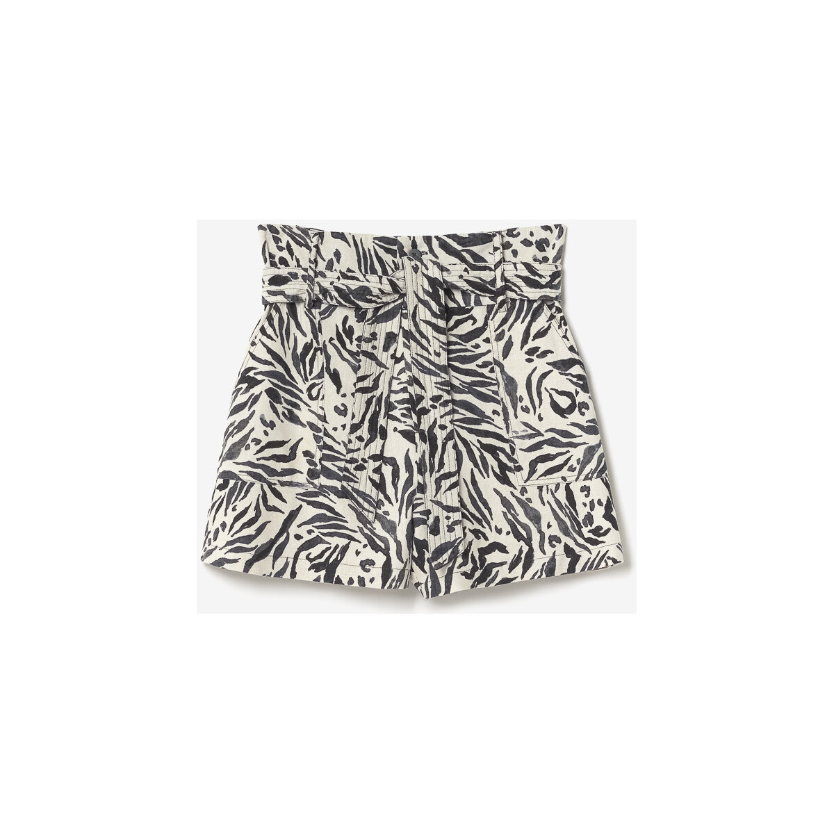 Textil Mulher Shorts / Bermudas Le Temps des Cerises Calções LEST Preto