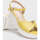 Sapatos Mulher Sandálias Wonders D-8272 Amarelo