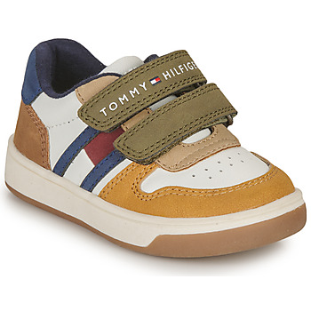 Sapatos Rapaz Sapatilhas Tommy Hilfiger T1B9-33099-1269A330 Cru / Multicolor