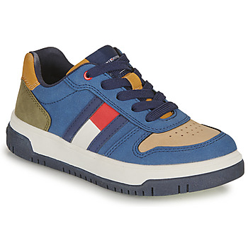 Sapatos Rapaz Sapatilhas X007 Tommy Hilfiger T3X9-33117-0315Y913 Azul