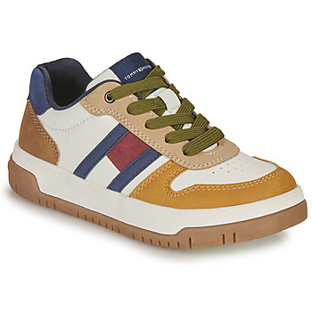 Sapatos Rapaz Sapatilhas Tommy Cognac Hilfiger T3X9-33118-1269A330 Multicolor