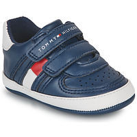 Sapatos Criança Sapatilhas Tommy Hilfiger T0B4-33090-1433A474 Marinho