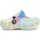 Sapatos Criança Sapatos & Richelieu Crocs Classic Tie Dye Graphic Kids Clog T Branco, Cor azul-turquesa