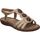 Sapatos Mulher Sandálias Amarpies ABZ23568 Prata