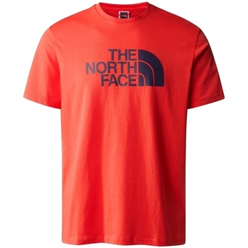 Textil Homem T-shirts e Pólos The North Face T-Shirt Easy - Fiery Red Vermelho