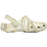 Sapatos Mulher Chinelos Crocs Classic Marbled Clog Bege