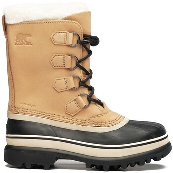 Sapatos Mulher Botas de neve Sorel Caribou WP Bege