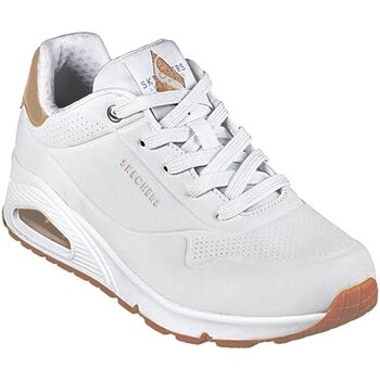 Sapatos Mulher Sapatilhas Skechers Uno golden air Bege