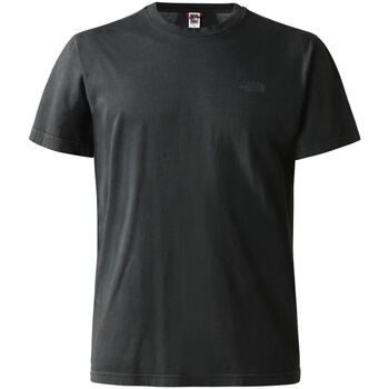 Textil Homem T-shirts e Pólos Iluminação de exterior NF0A826QJK3 DYE PACK TEE-BLACK Preto