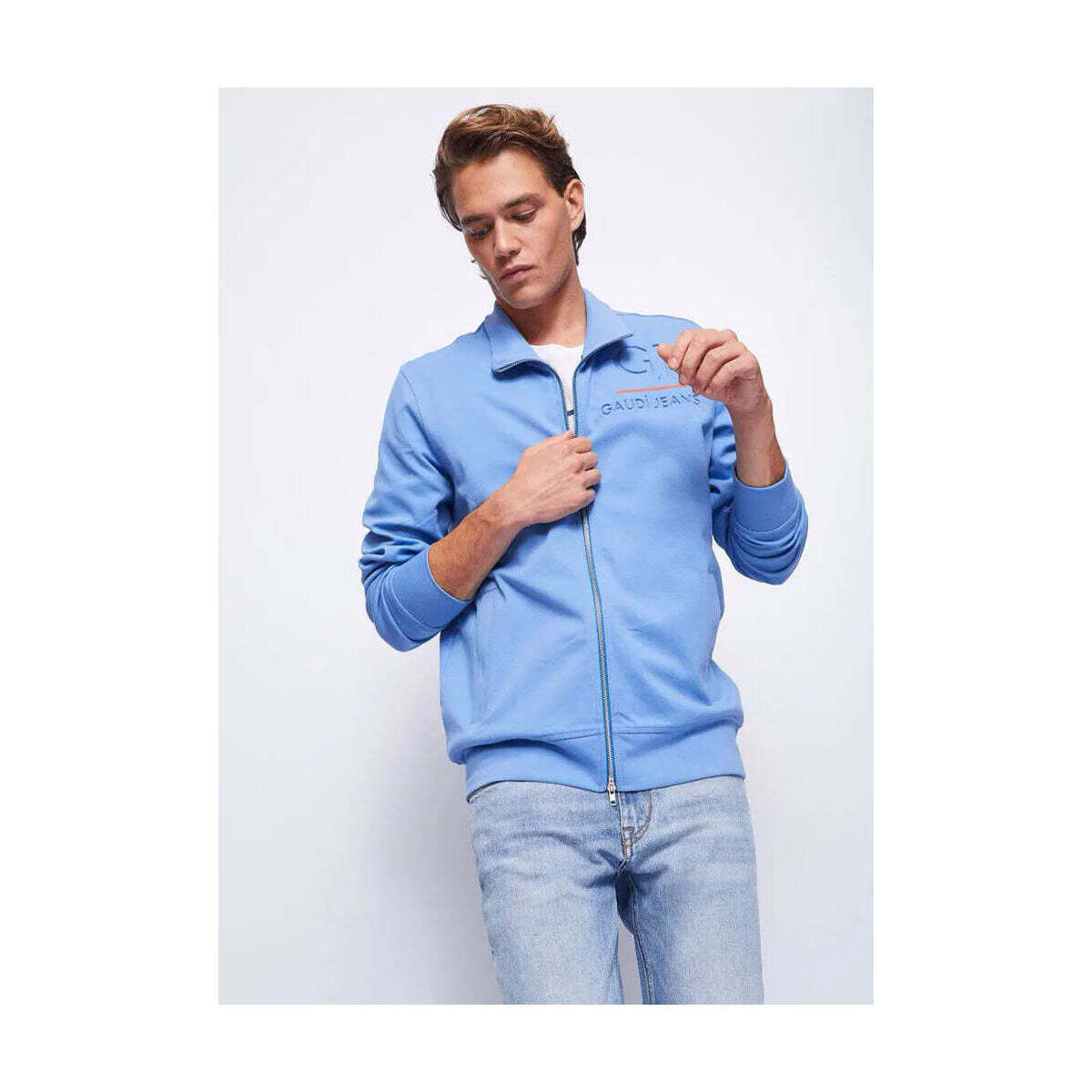 Textil Homem Sweats Gaudi 311GU64124-3942-3-3 Azul