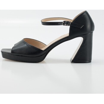 Sapatos Mulher Sandálias Keslem Sandalias  en color negro para señora Preto