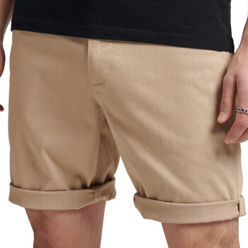 Textil Homem Shorts / Bermudas Superdry  Bege