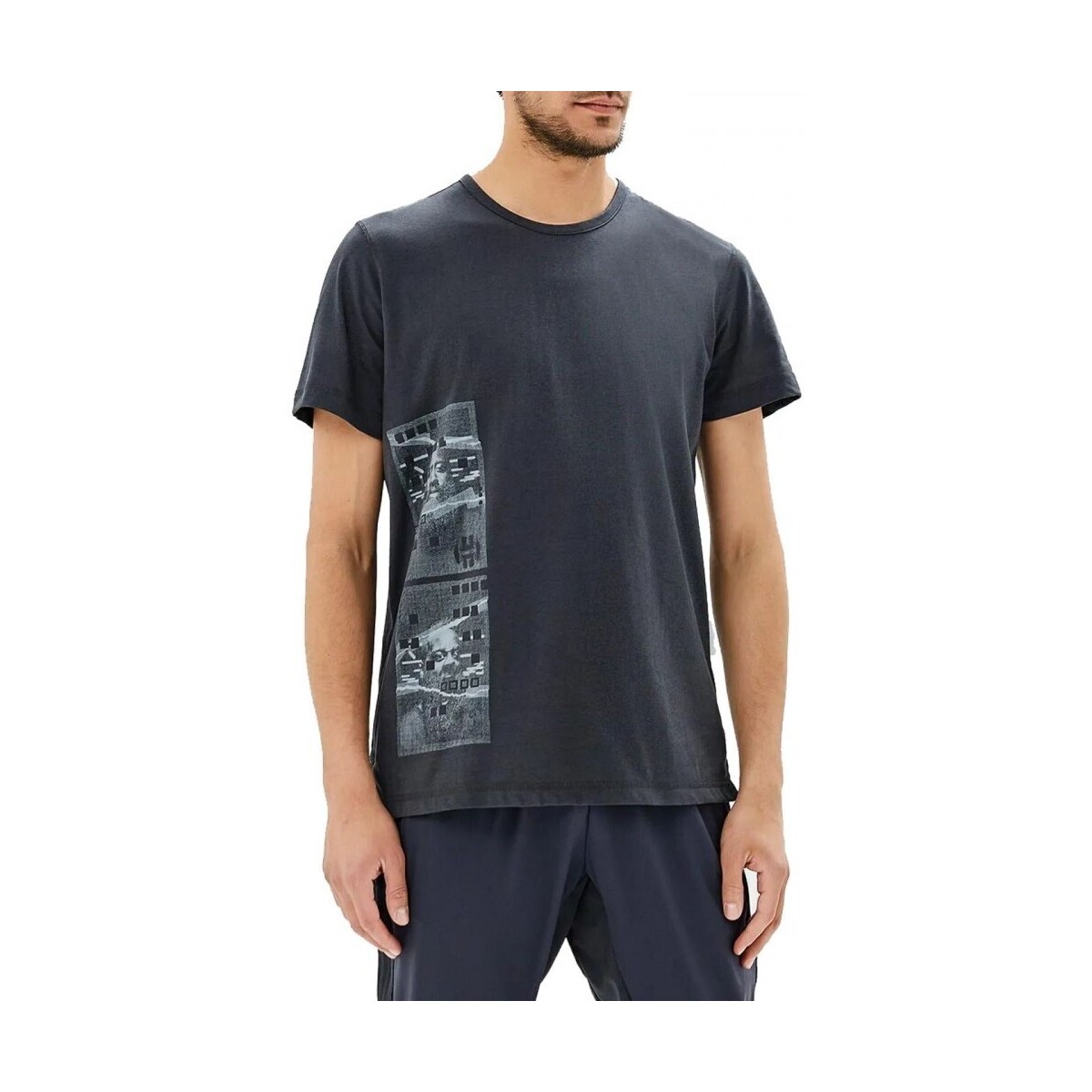Textil Homem T-Shirt mangas curtas adidas Originals Harden Tee 2 Cinza