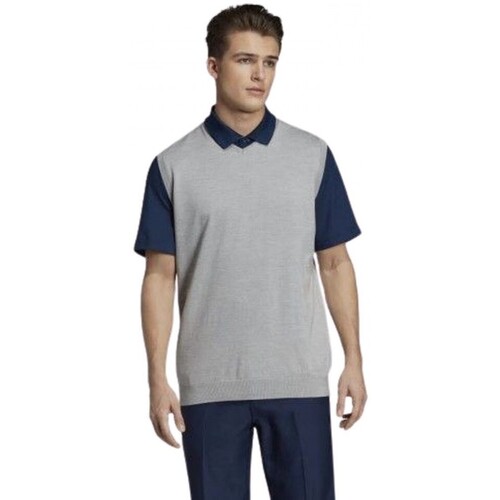 Textil Homem camisolas adidas international Originals Adip Swtr Vest Cinza