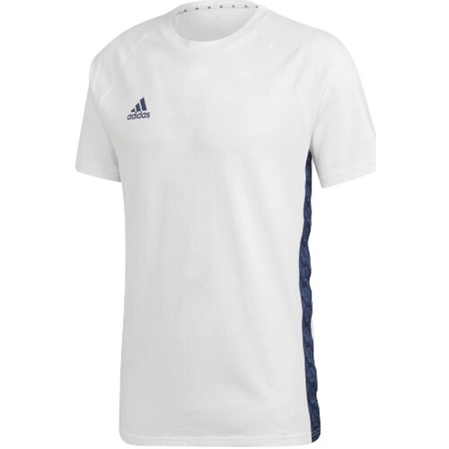 Textil Homem T-shirts e Pólos adidas Originals Woolrich mountain logo cotton T-shirt Branco