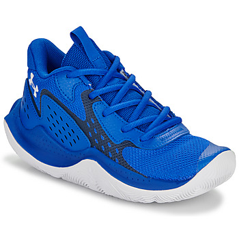 Sapatos Criança Sapatilhas de basquetebol Under semi ARMOUR UA GS JET' 23 Azul / Branco