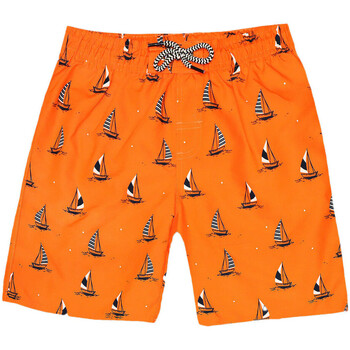 Textil Rapaz Fatos e shorts de banho Sun Project  Laranja