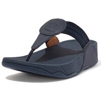 Sapatos Mulher Chinelos FitFlop WALKSTAR TOE POST SANDALS MIDNIGHT NAVY Bege