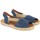 Sapatos Mulher Multi-desportos Calzamur Sandália feminina  30135 azul Azul