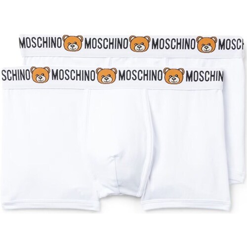 T-shirt mangas compridas Homem Boxer Moschino 231V1A13864402 Branco