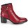 Sapatos Mulher Botins Dorking D9094-PICOTA-OPERA Vermelho