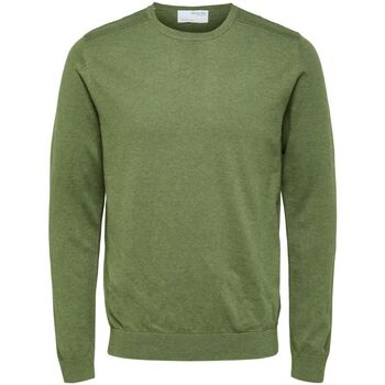 Textil Homem camisolas Selected 16074682 BERG-VINEYARD GREEN Verde