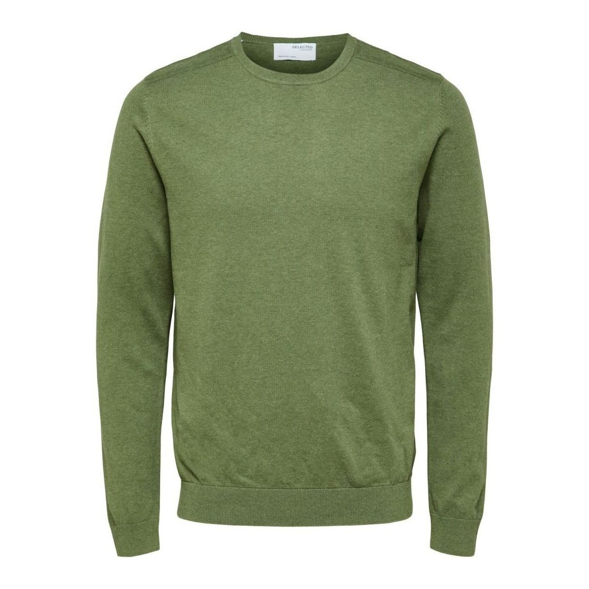 Textil Homem camisolas Selected 16074682 BERG-VINEYARD GREEN Verde