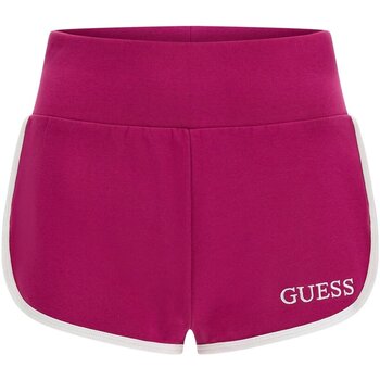 Textil Mulher Shorts / Bermudas Guess E3GD05 KBP41 Rosa