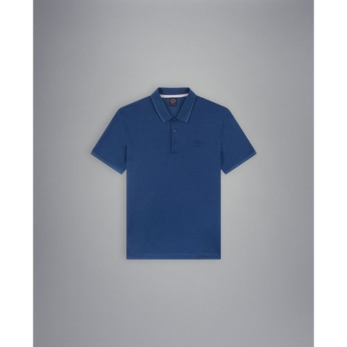 Textil Homem T-shirts e Pólos Paul & Shark 11311707 Azul
