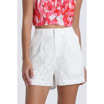 Textil Mulher Shorts / Bermudas Molly Bracken T1557BBE-OFFWHITE Branco
