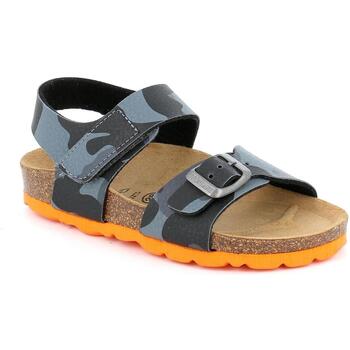 Sapatos Criança Sandálias Grunland GRU-CCC-SB1679-GMA Cinza