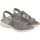 Sapatos Mulher Multi-desportos Amarpies Sandália feminina  23608 abz cinza Cinza
