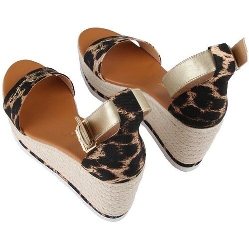 Lola Casademunt SANDALIAS 22331004 ANIMAL PRINT Multicolor
