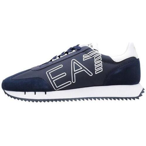 Sapatos Homem Sapatilhas Emporio Armani EA7 X8X101 Marinho