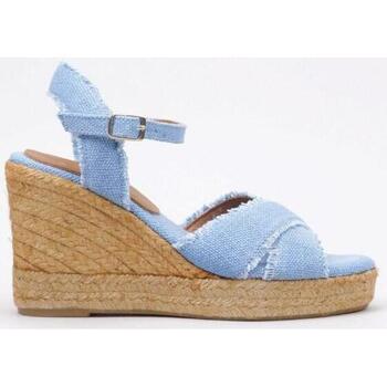 Sapatos Mulher Alpargatas Senses & Layered-sole Shoes VERA Azul